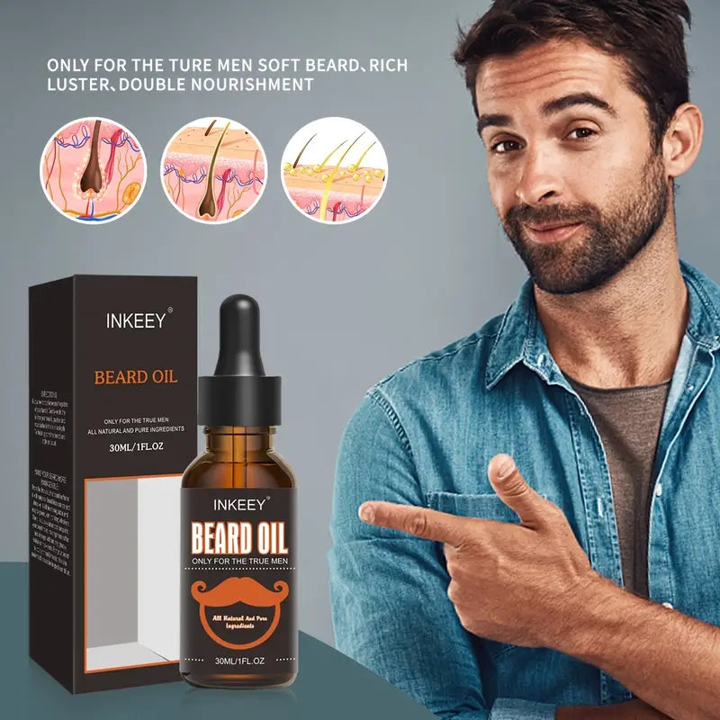 Shea-Infused Beard Softener Oil 1 Oz
