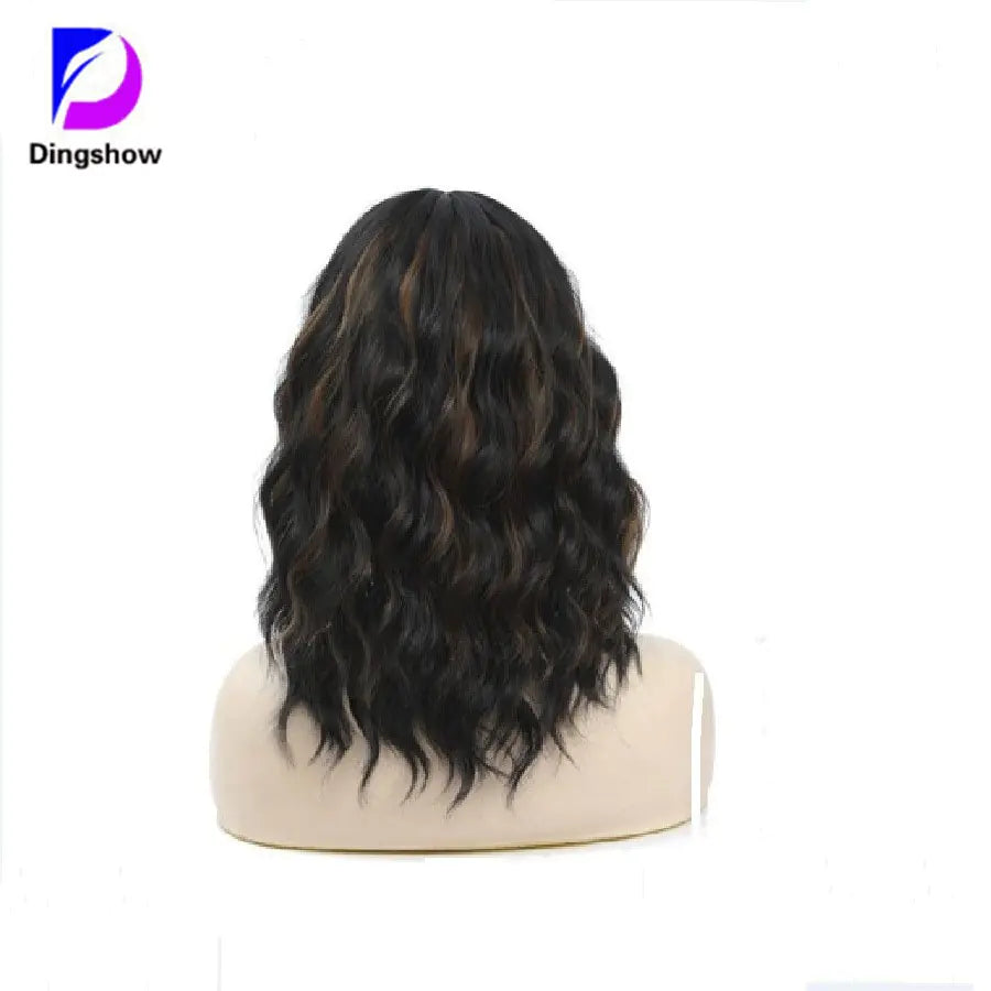 Natural Body Wave Wig with Bangs
