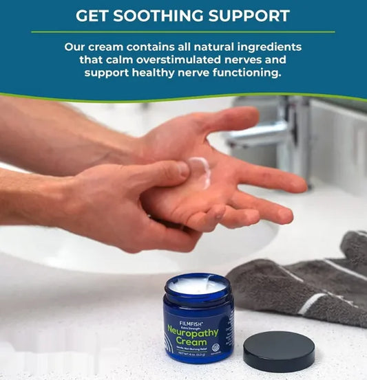 Soothing Aloe & Shea Butter Body Cream for Feet, Legs, Hands, and Joints