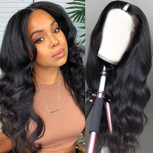 Brazilian Body Wave U Part Wig for Black Women