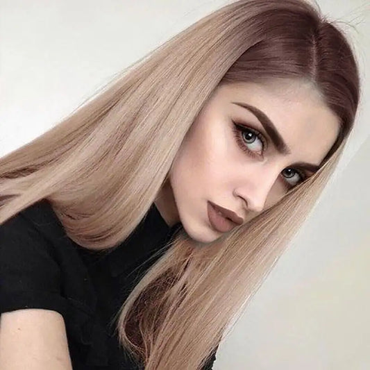 Chic Euro-American Long Straight Wigs